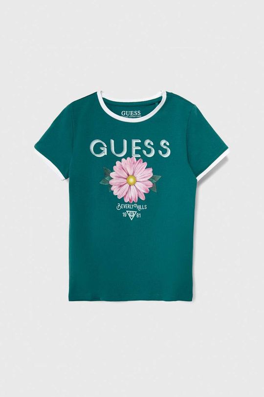 

Детская футболка Guess, зеленый