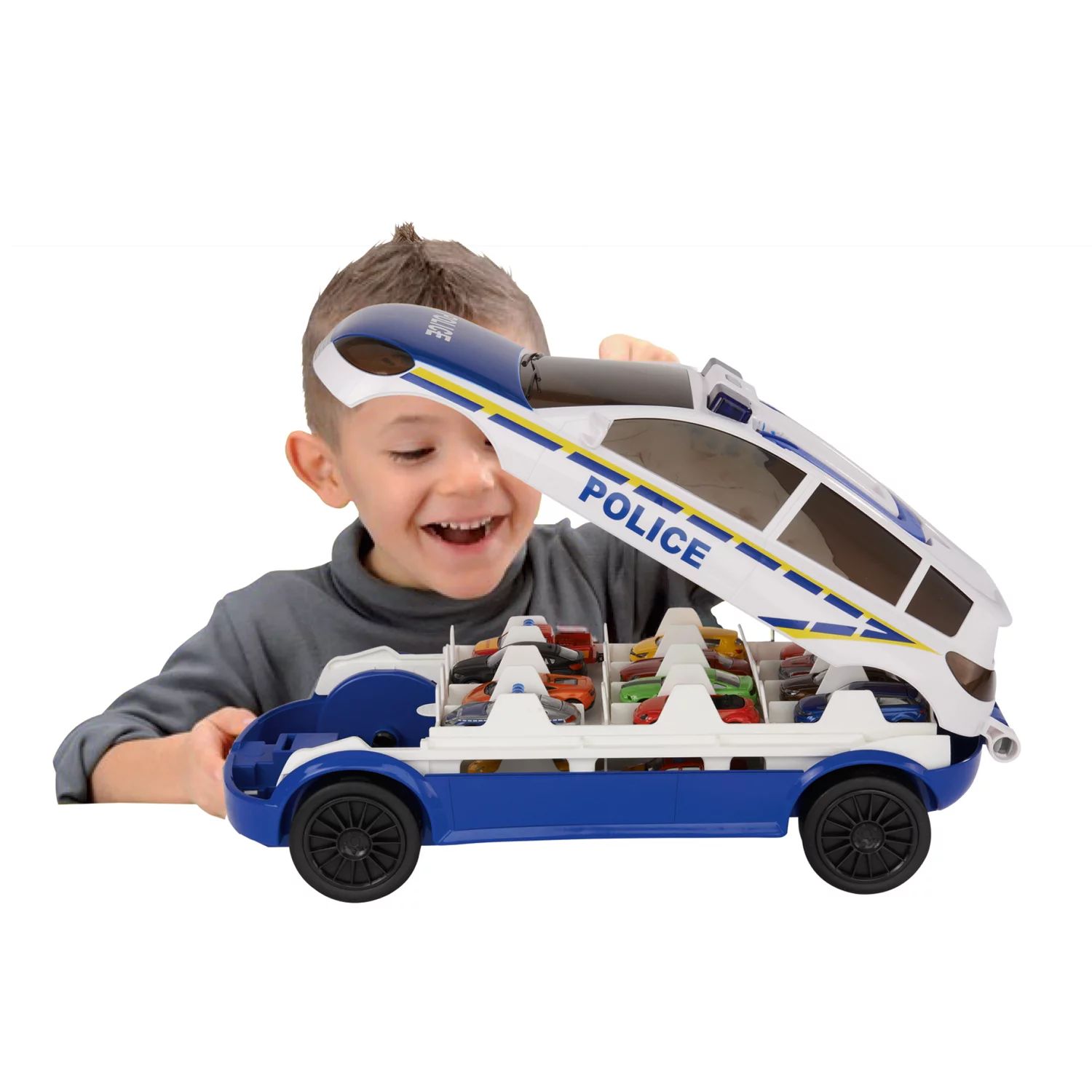 Световой и звуковой чемодан Dickie Toys Majorette для полицейской машины Dickie Toys цена и фото