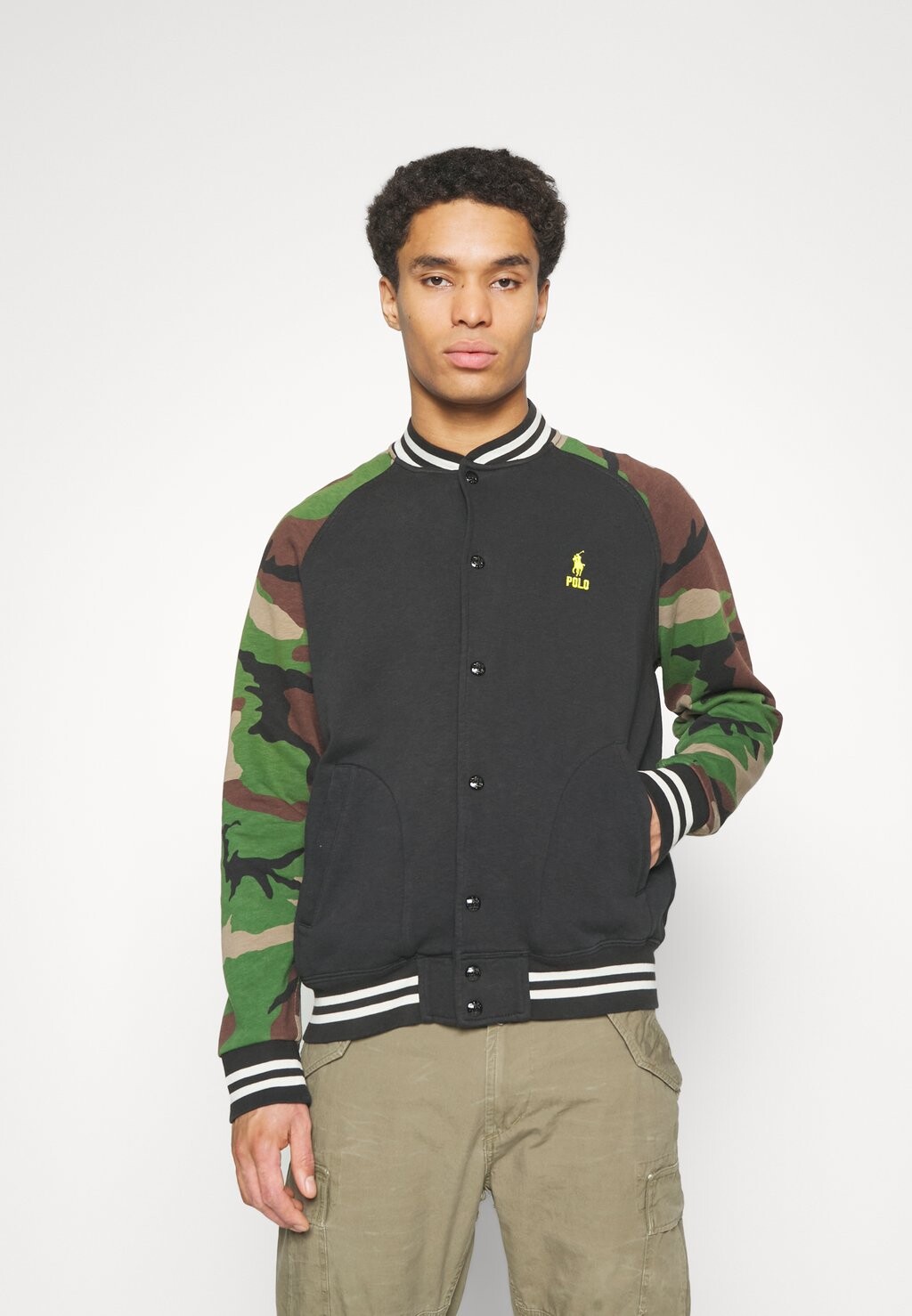 

Толстовка на молнии Polo Ralph Lauren, черный/мульти
