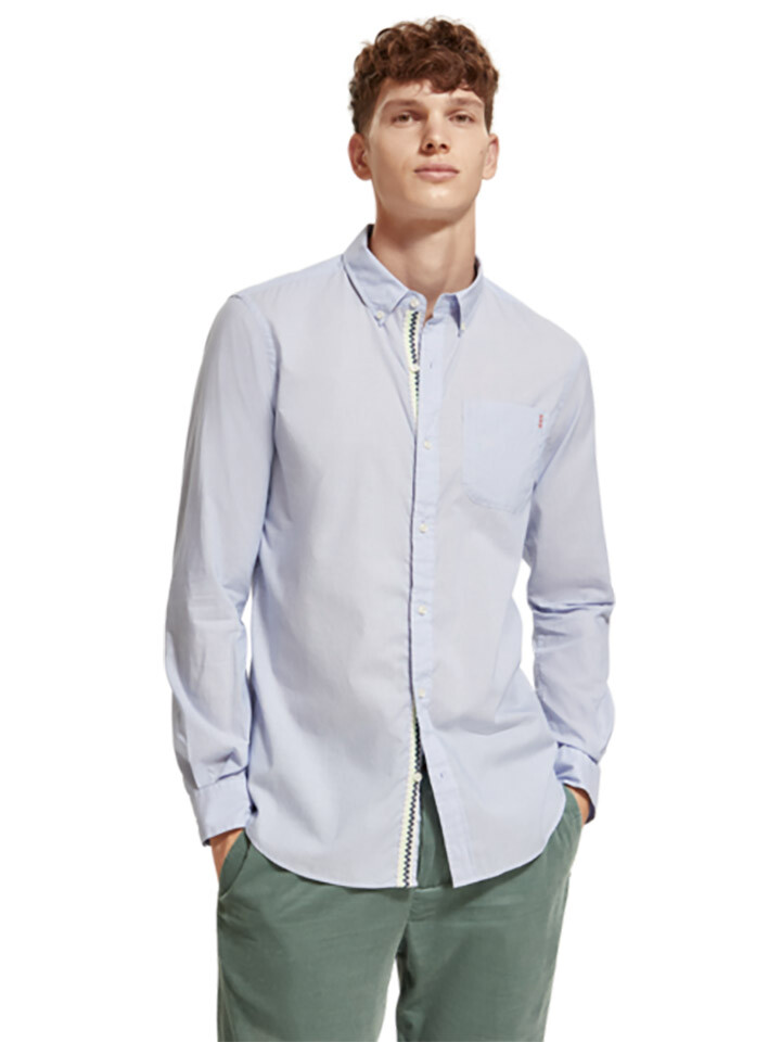 

Рубашка Scotch & Soda, светло синий