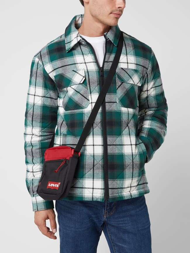 

Сумка через плечо с логотипом Levi's, темно-синий