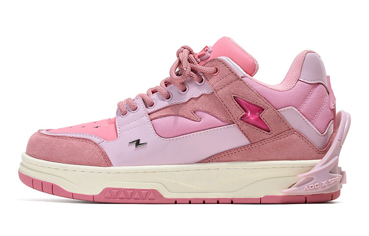 

Кроссовки MKADC Skateboarding Shoes Unisex Low-top Pink, розовый
