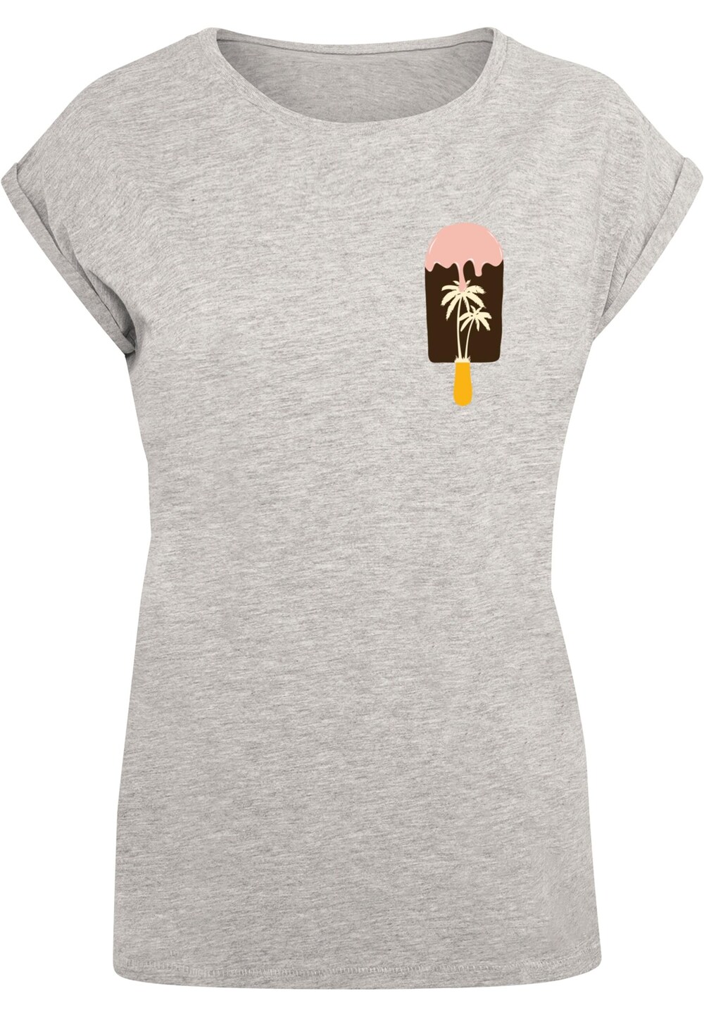 Рубашка Merchcode Summer - Icecream, пестрый серый
