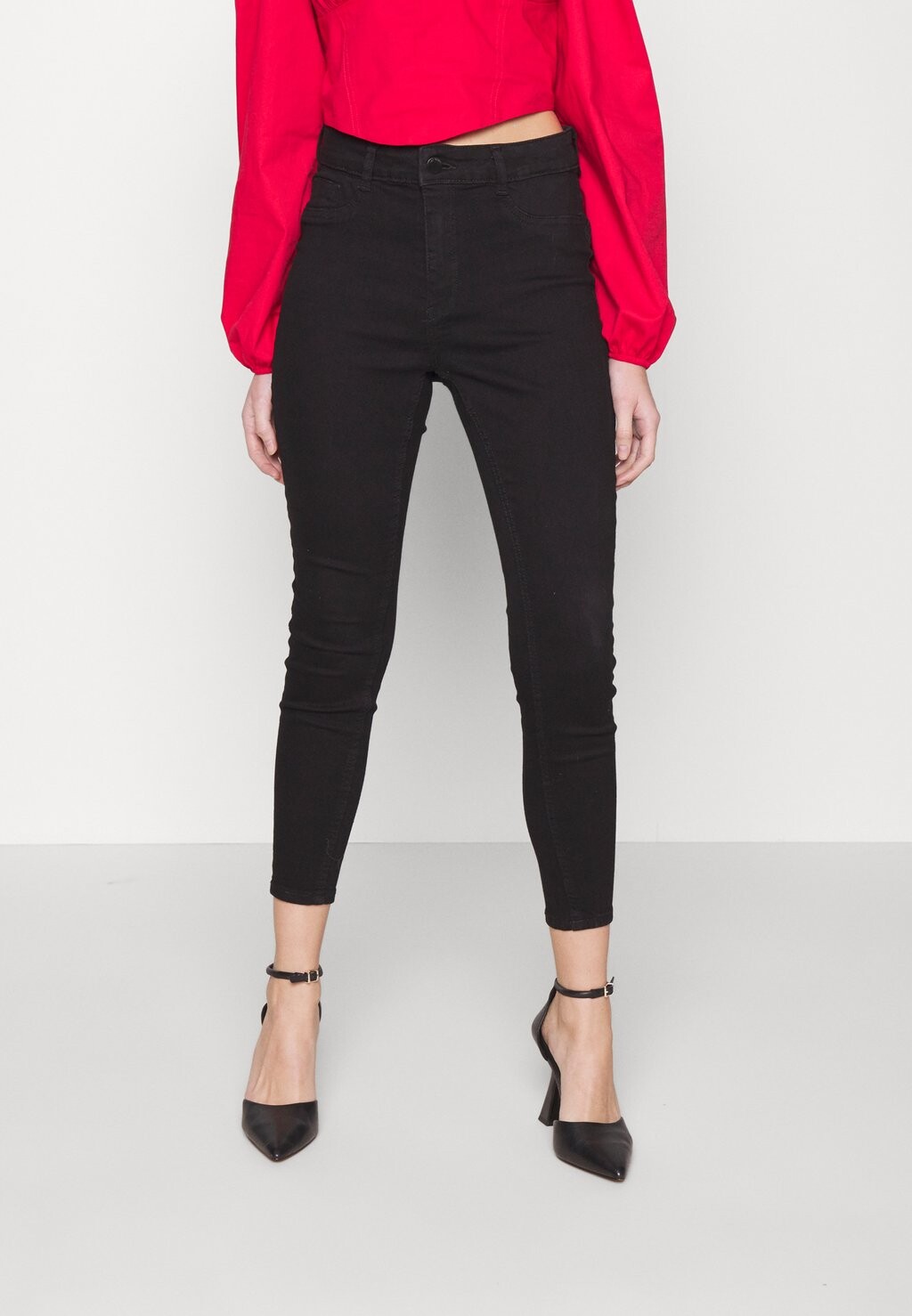 

Джинсы Skinny Fit JDY Petite, черный