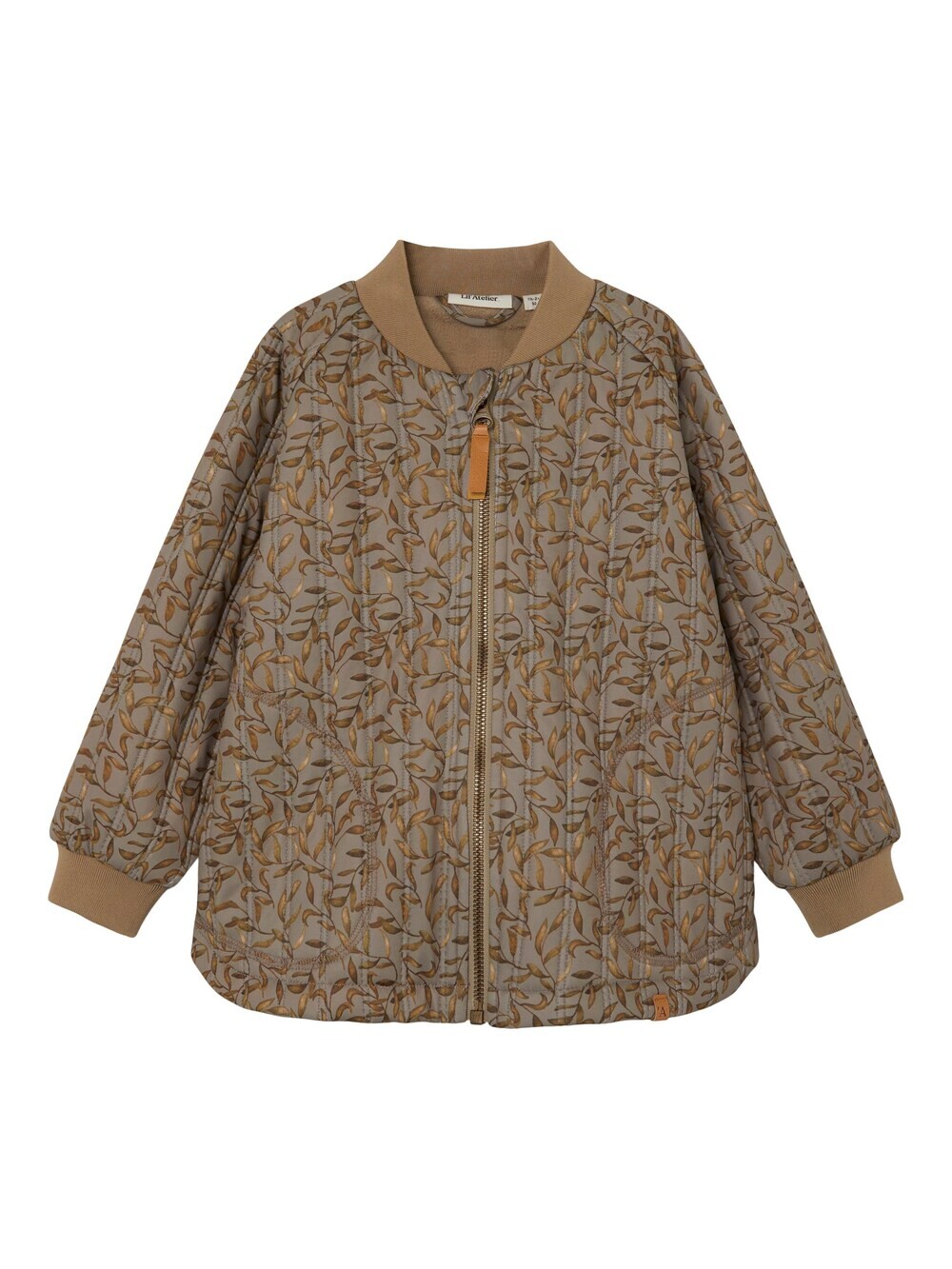 

Межсезонная куртка Lil Atelier Kids Lajuno, коричневый/мокка