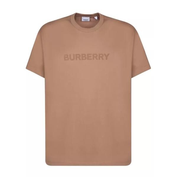 

Футболка cotton t-shirt Burberry, коричневый