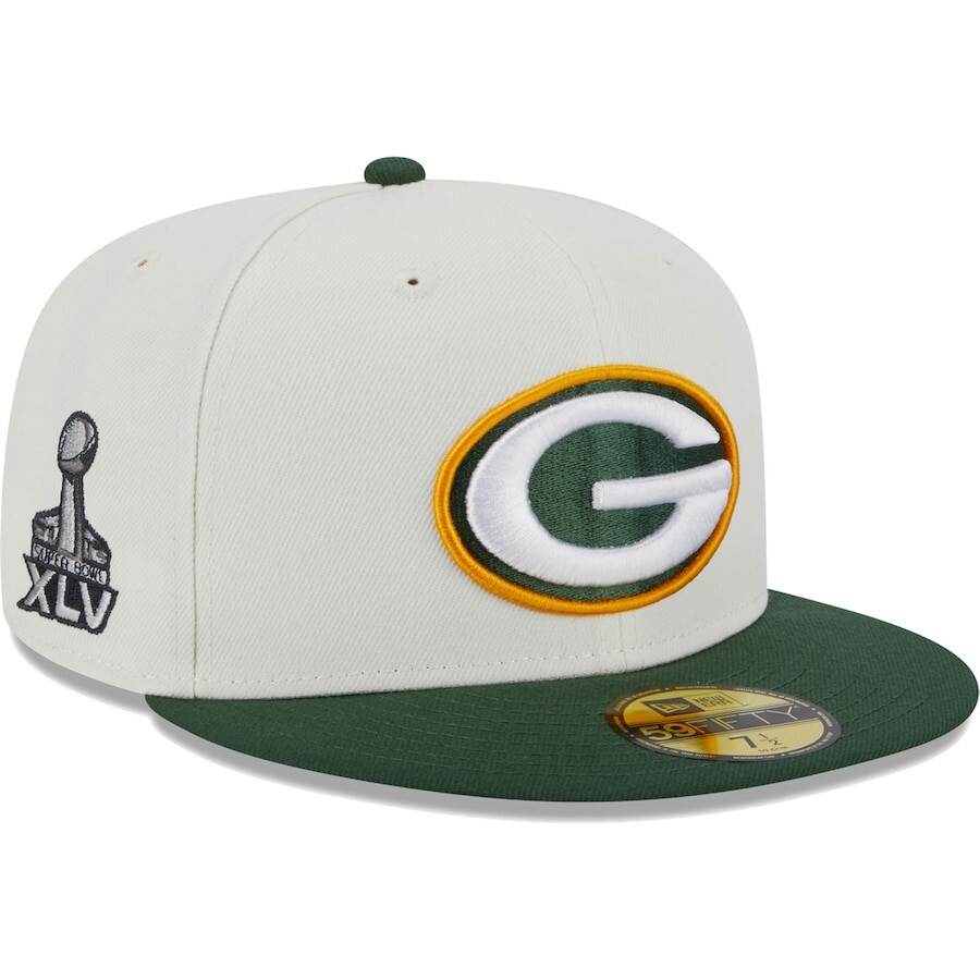 

Бейсболка New Era Green Bay Packers, кремовый