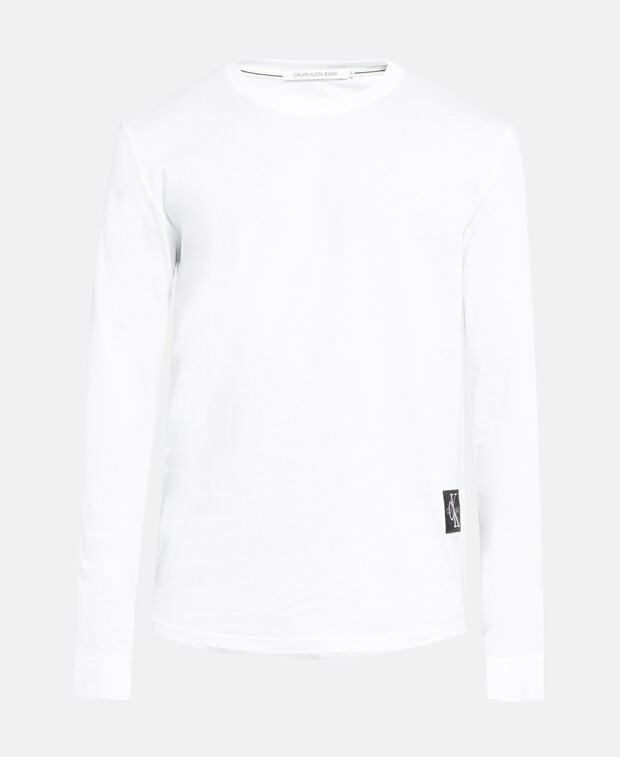 

Топ с длинными рукавами Calvin Klein Jeans, белый