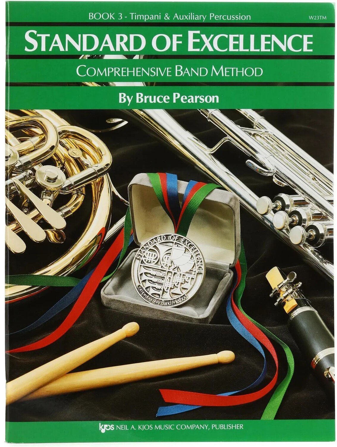 

Книга 3 комплексного оркестрового метода Kjos Standard of Excellence - Литавры/вспомогательная перкуссия