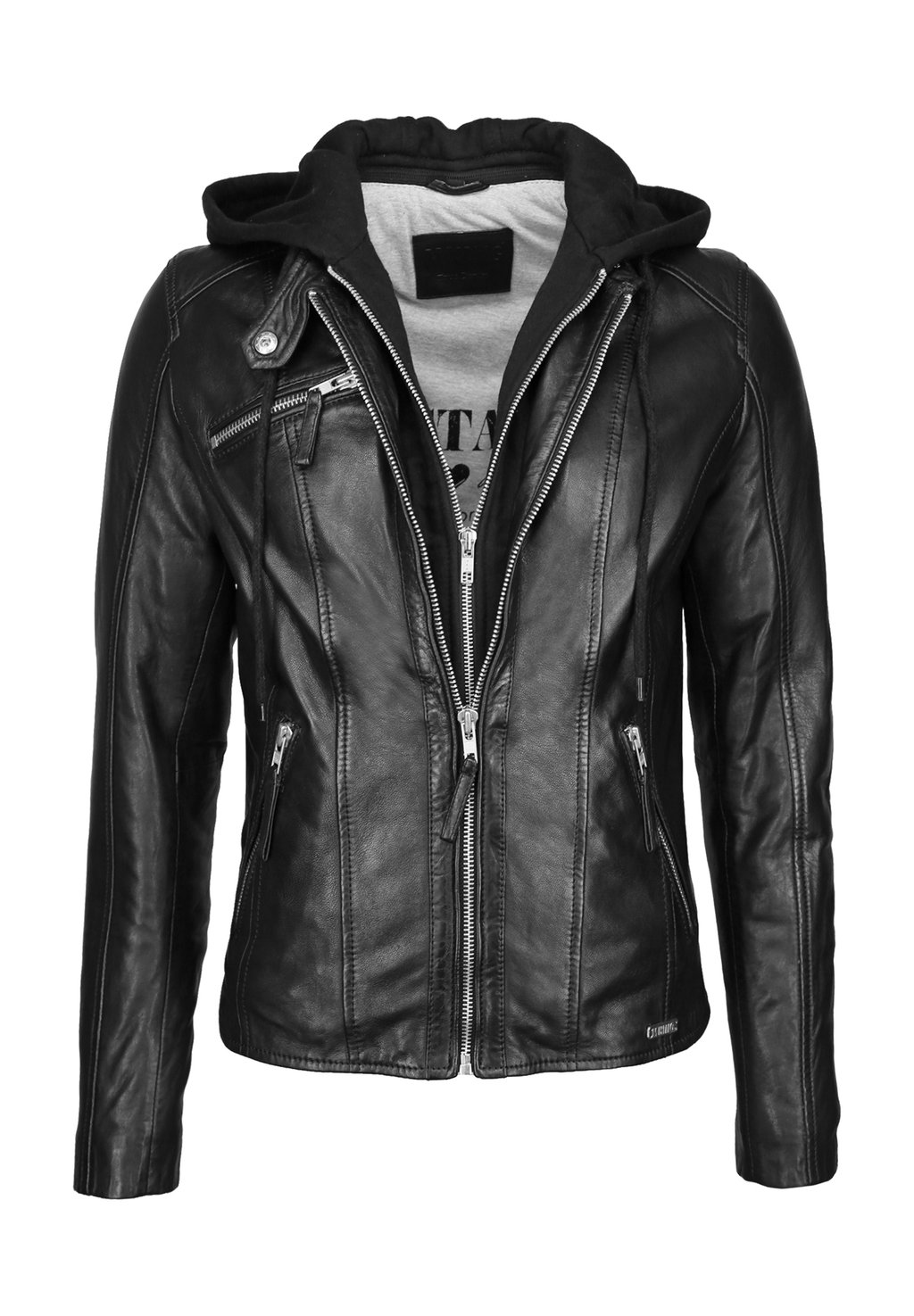 кожаная куртка mustang размер xxl черный Кожаная куртка Mustang Nahkatakki, черный
