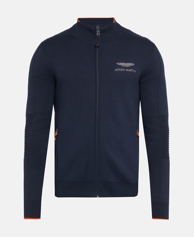 

Кардиган Hackett London, темно-синий