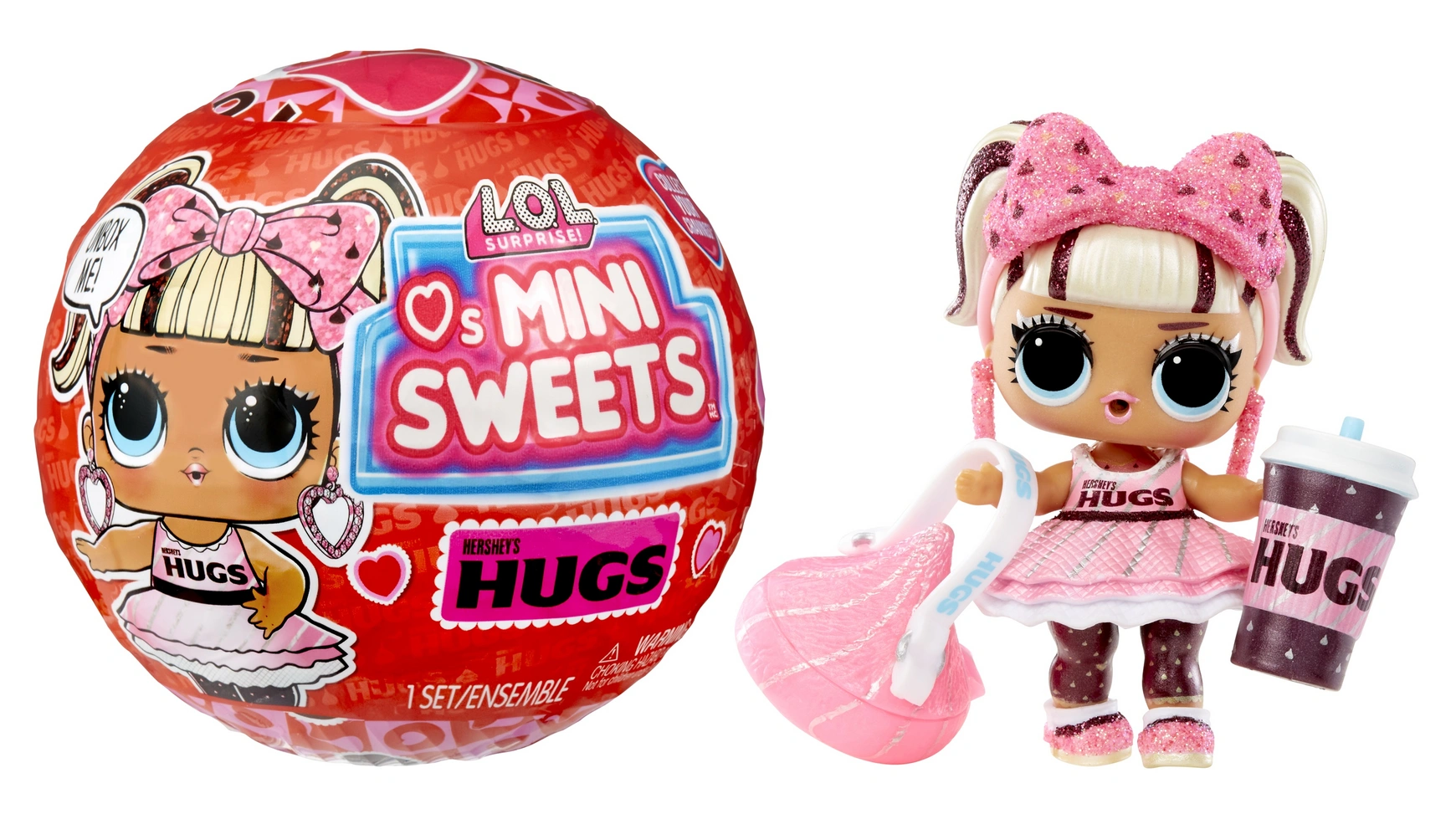 Surprise loves mini sweets deluxe объятия и поцелуи Lol Surprise набор lol surprise loves mini sweets hershey s kisses deluxe pack 585794