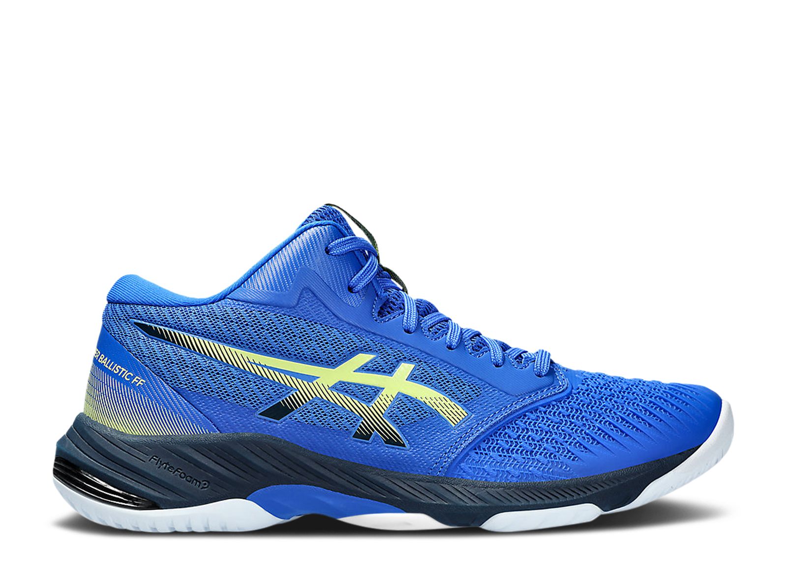 

Кроссовки ASICS Netburner Ballistic Ff Mt 3 'Illusion Blue Glow Yellow', синий