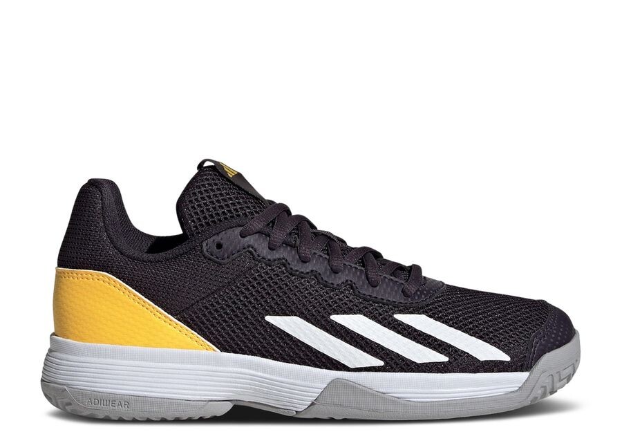

Кроссовки adidas CourtFlash K, цвет Aurora Black White Spark