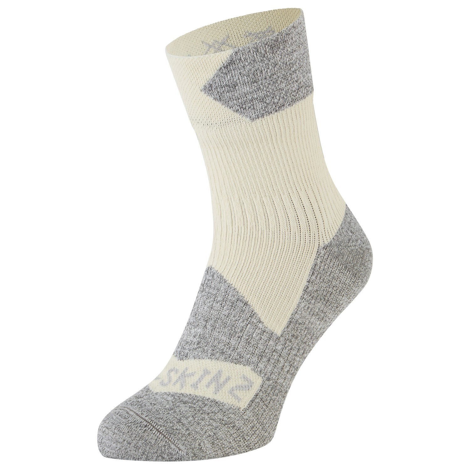 

Велосипедные носки Sealskinz Women's Bircham, цвет Cream/Grey Marl