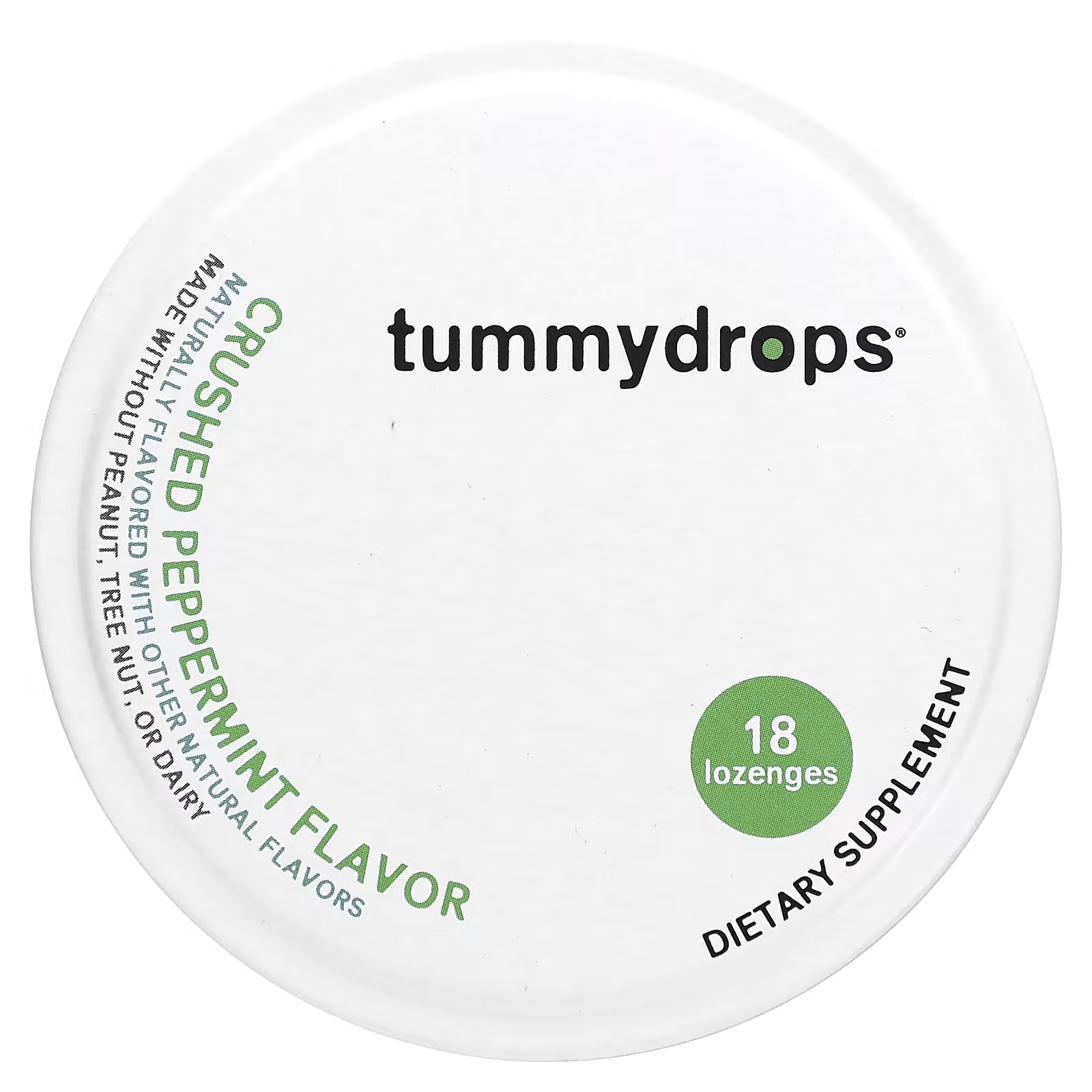 Пастилки Tummydrops с измельченной мятой, 18 пастилок tummydrops набор с перечной мятой лайм арбуз и ваниль 21 шт