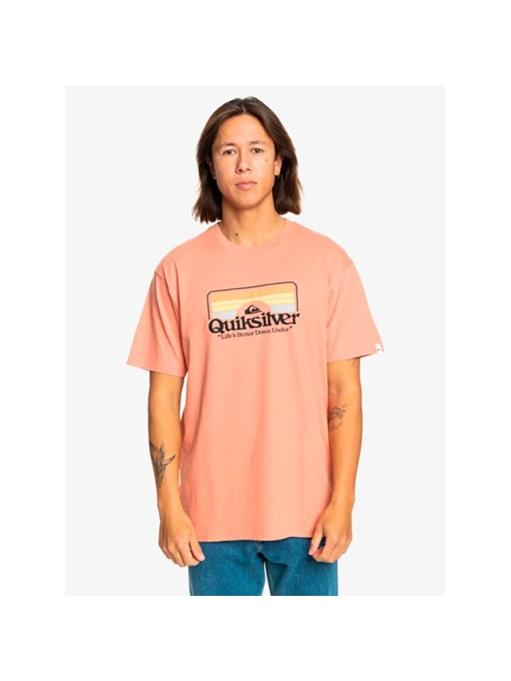 

Футболка Quicksilver Tshirt, розовый