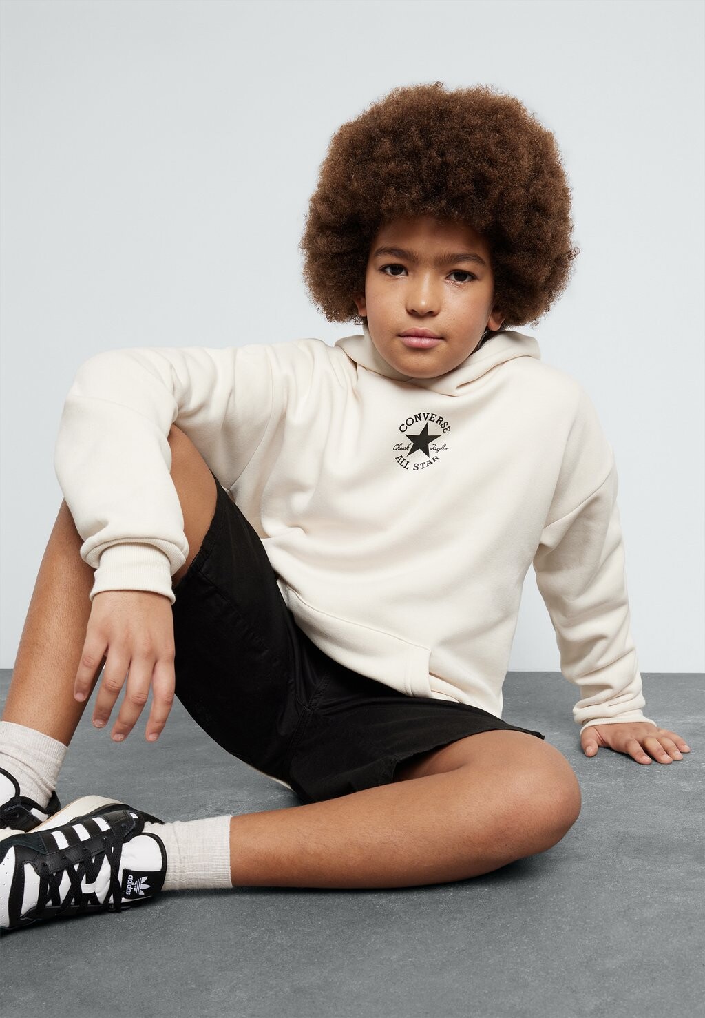 

Толстовка SUSTAINABLE CORE HOODIE UNISEX Converse, цвет natural ivory