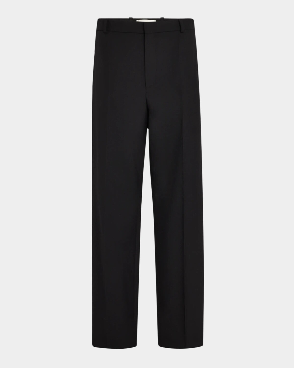 

Мужские брюки из шерстяного габардина Saint Laurent, цвет Nero