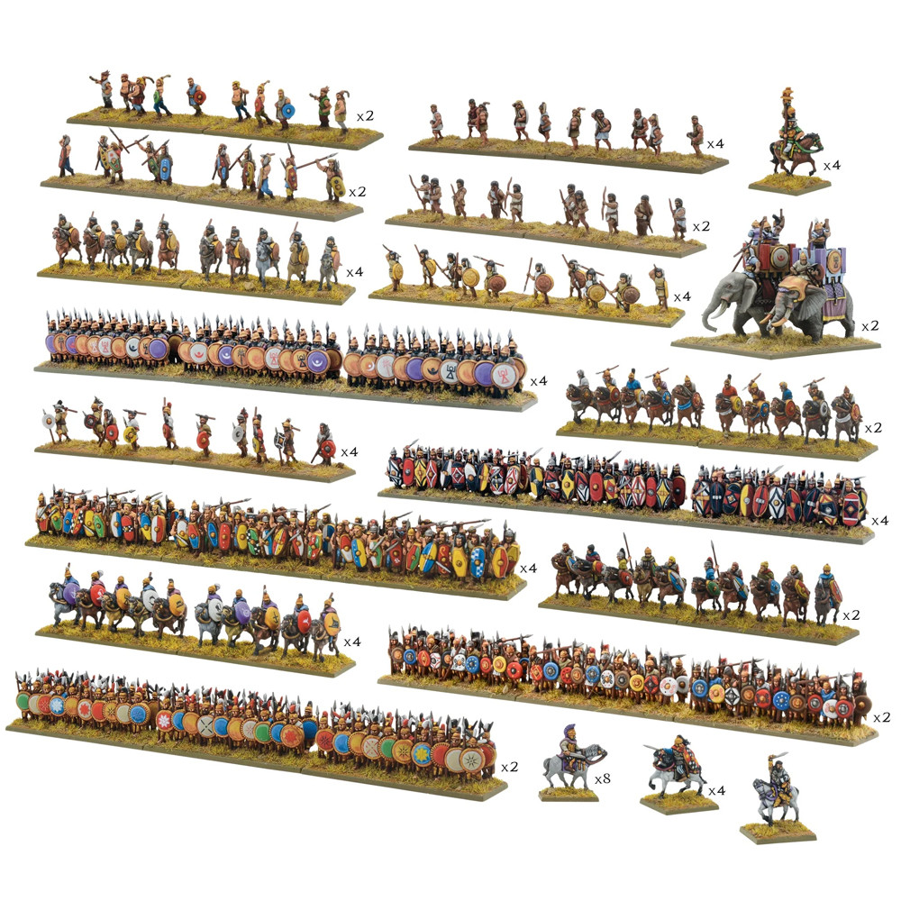 

Миниатюра Warlord Games Hail Caesar Epic Battles: Punic Wars - Hannibal Barca's Carthaginian Army