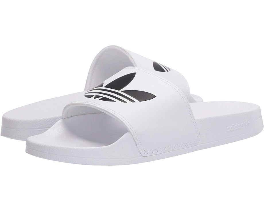 Сандалии Adidas Adilette Lite, цвет Footwear White/Core Black/Footwear White
