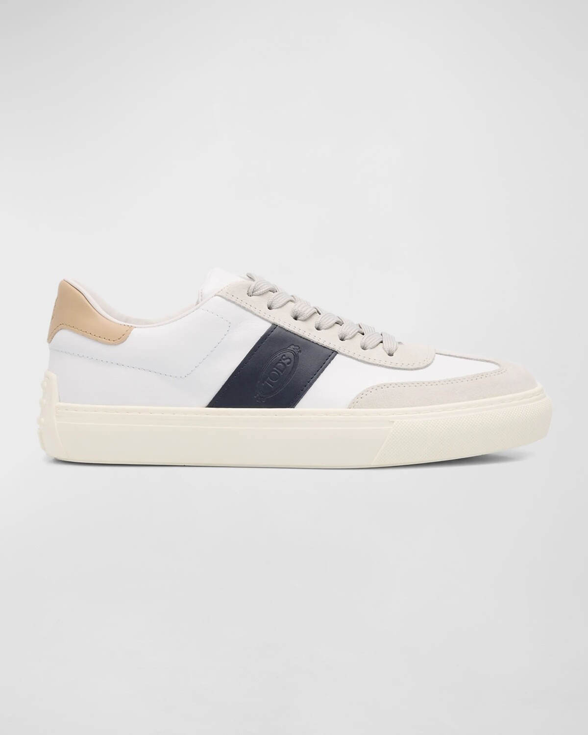 

Мужские низкие кеды из кожи и замши Tod's, цвет Open Miscellaneous
