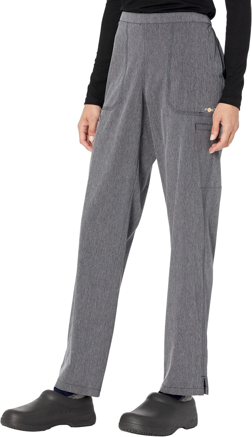 

Брюки прямого кроя Liberty Carhartt, цвет Charcoal Heather