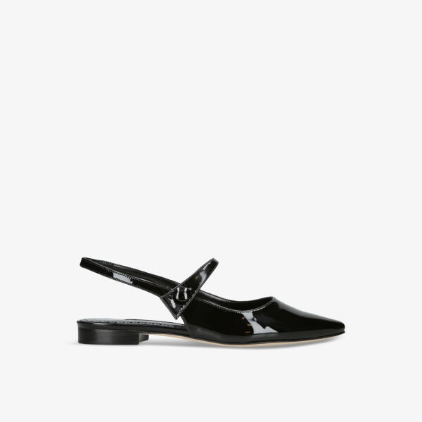 

Лакированные балетки didion Manolo Blahnik, черный