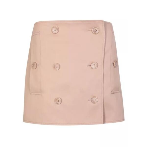 

Юбка beige trench miniskirt Burberry, мультиколор