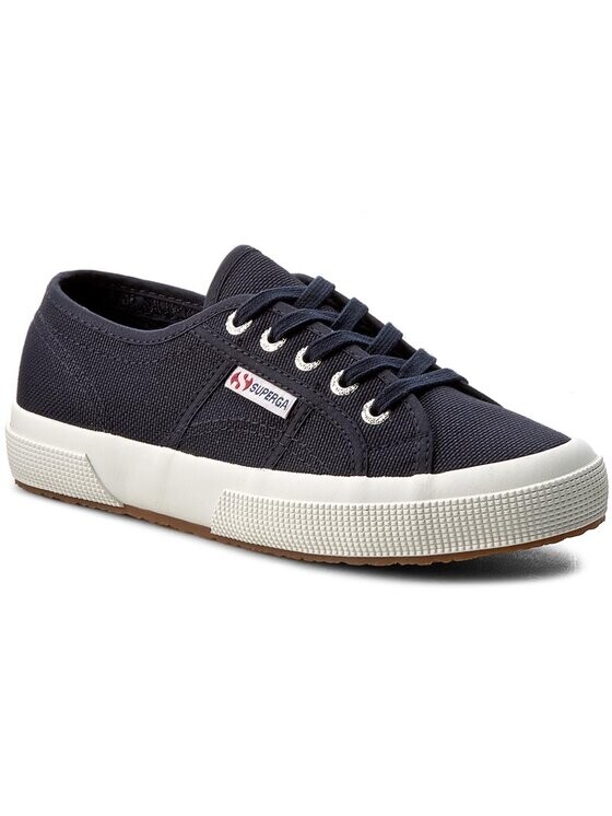 

Кроссовки из ткани Superga, синий