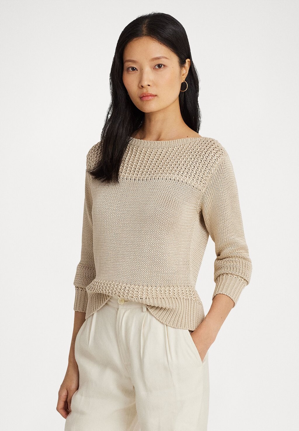 

Джемпер JINHALA LONG SLEEVE Lauren Ralph Lauren, земля