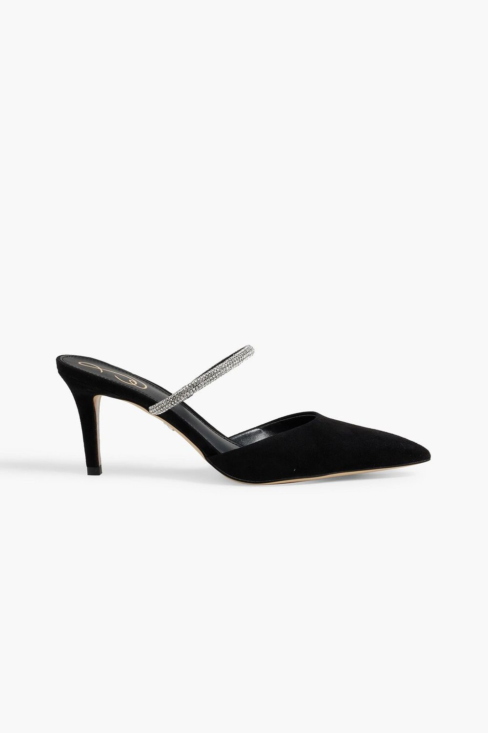 

Замшевые туфли Verity с кристаллами SAM EDELMAN, черный