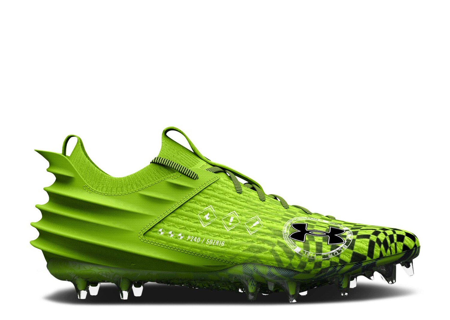 

Кроссовки Under Armour Blur Smoke 2.0 Mc Le Aa 'Lime Surge', зеленый