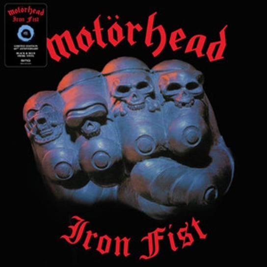 Виниловая пластинка Motorhead - Iron Fist (40th Anniversary Edition) (Black & Blue Swirl Vinyl)