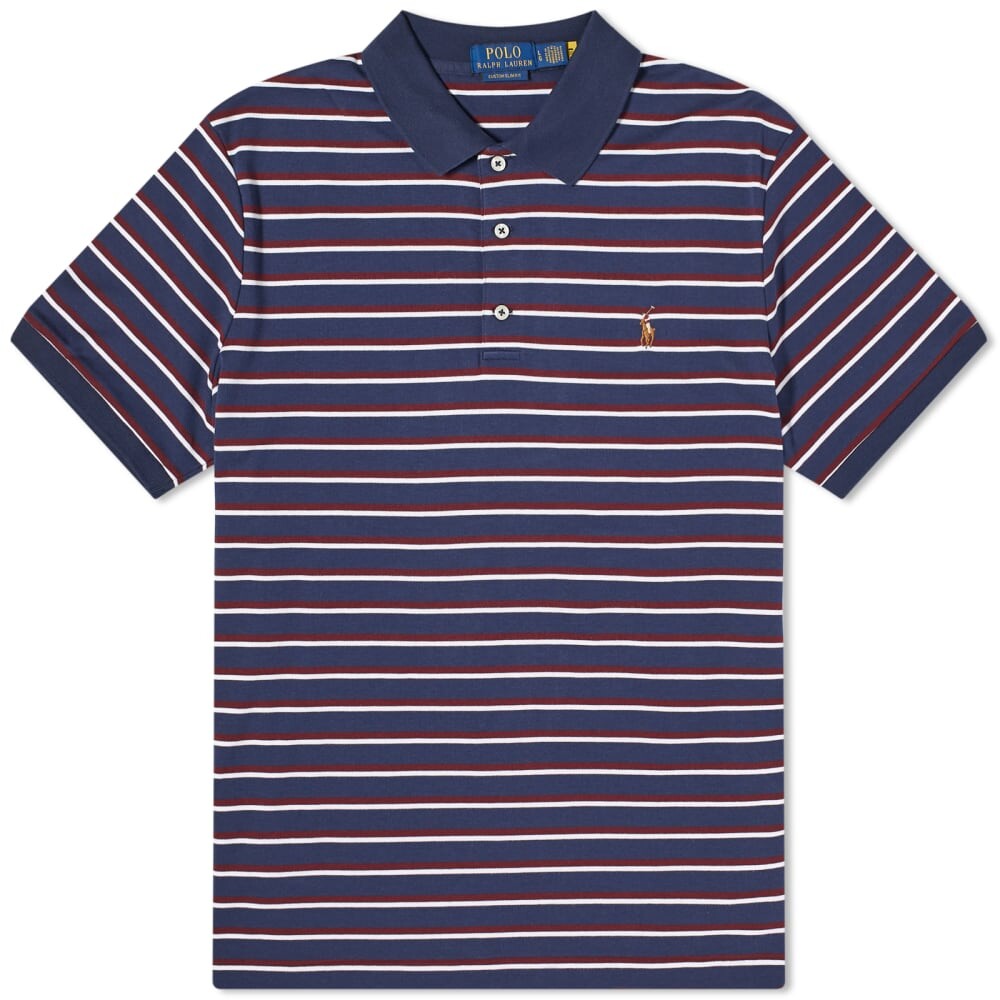 

Поло индивидуального кроя в полоску Polo Ralph Lauren, мультиколор