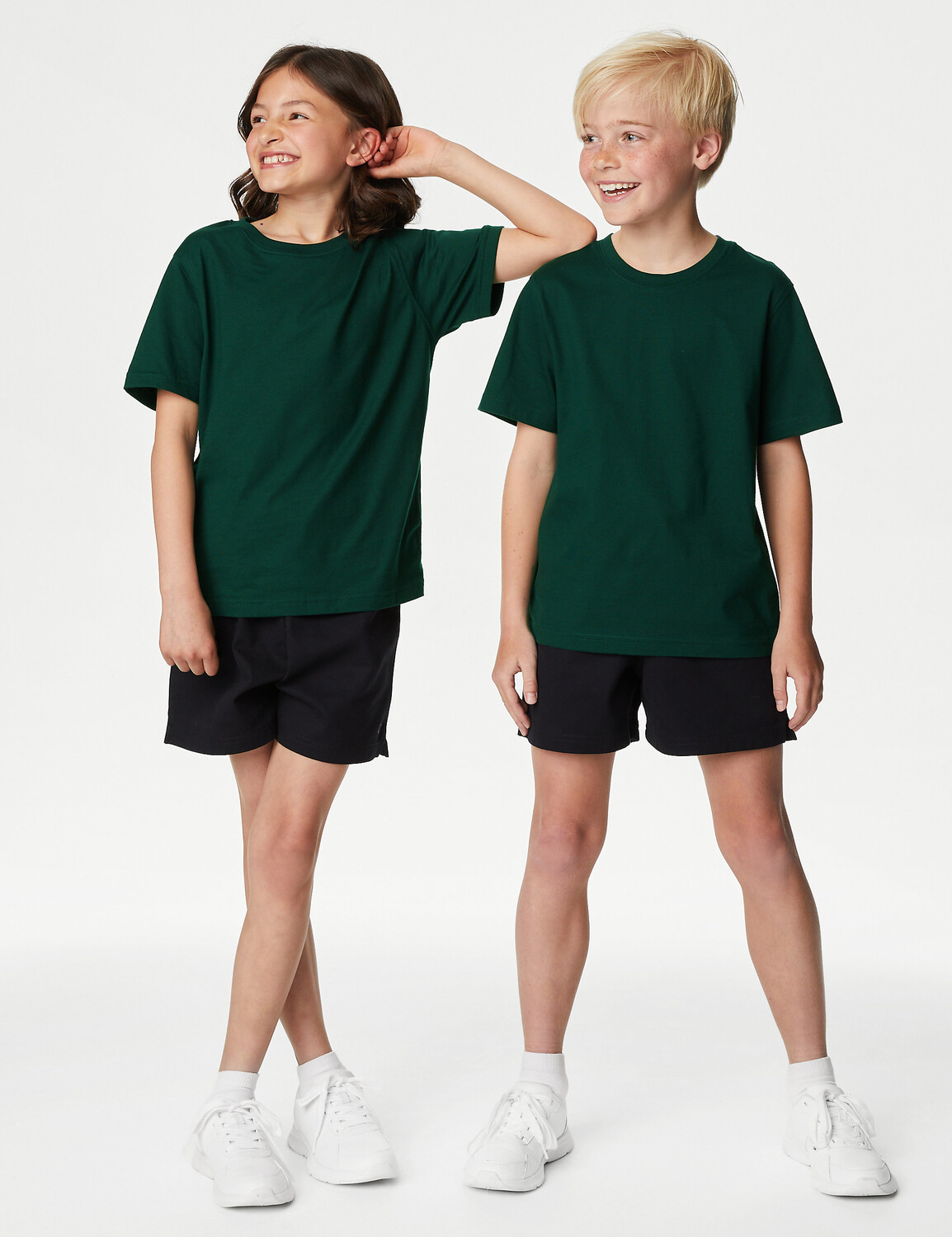 

Футболка унисекс из чистого хлопка (2–16 лет) Marks & Spencer