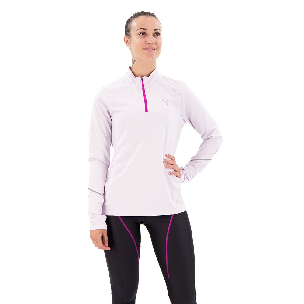 

Толстовка Puma 5K Knit Half Zip, белый
