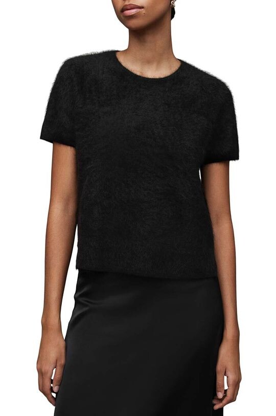 

Кашемировая футболка Rebel AllSaints, черный