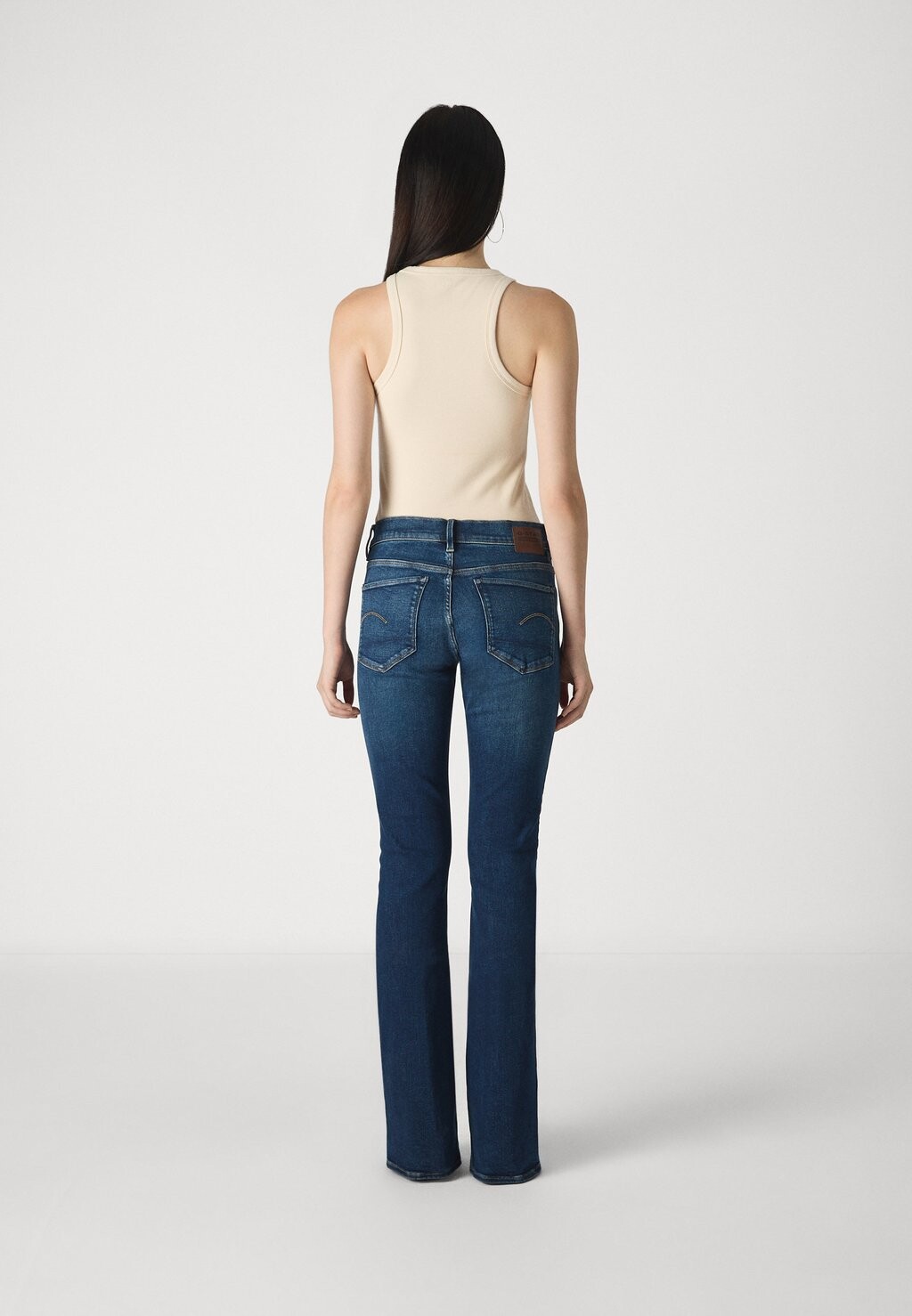 

Расклешенные джинсы FLARE FIT G-STAR, темно-синие джинсы