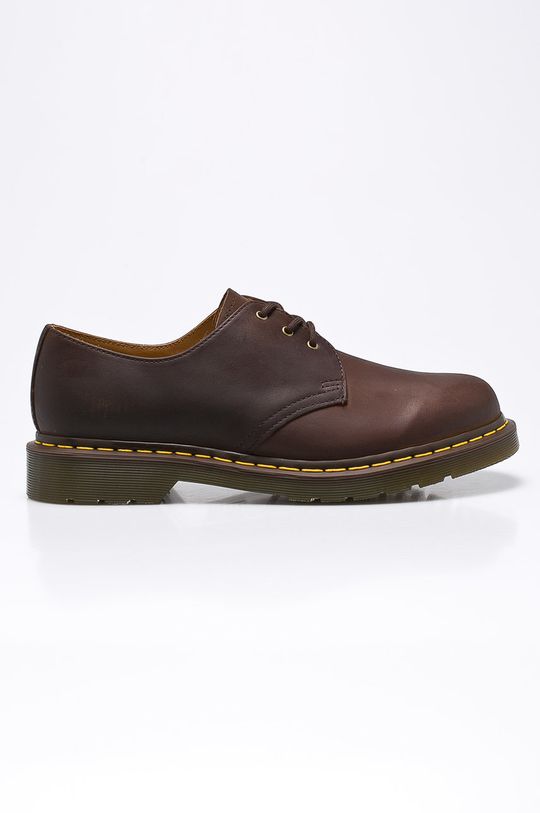 Замшевые туфли 1461 Dr. Martens, коричневый