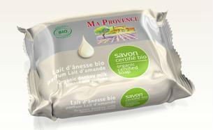 Органическое мыло с ослиным молоком, 75 г Ma Provence teana мыло кусковое секрет клеопатры с ослиным молоком 100 г