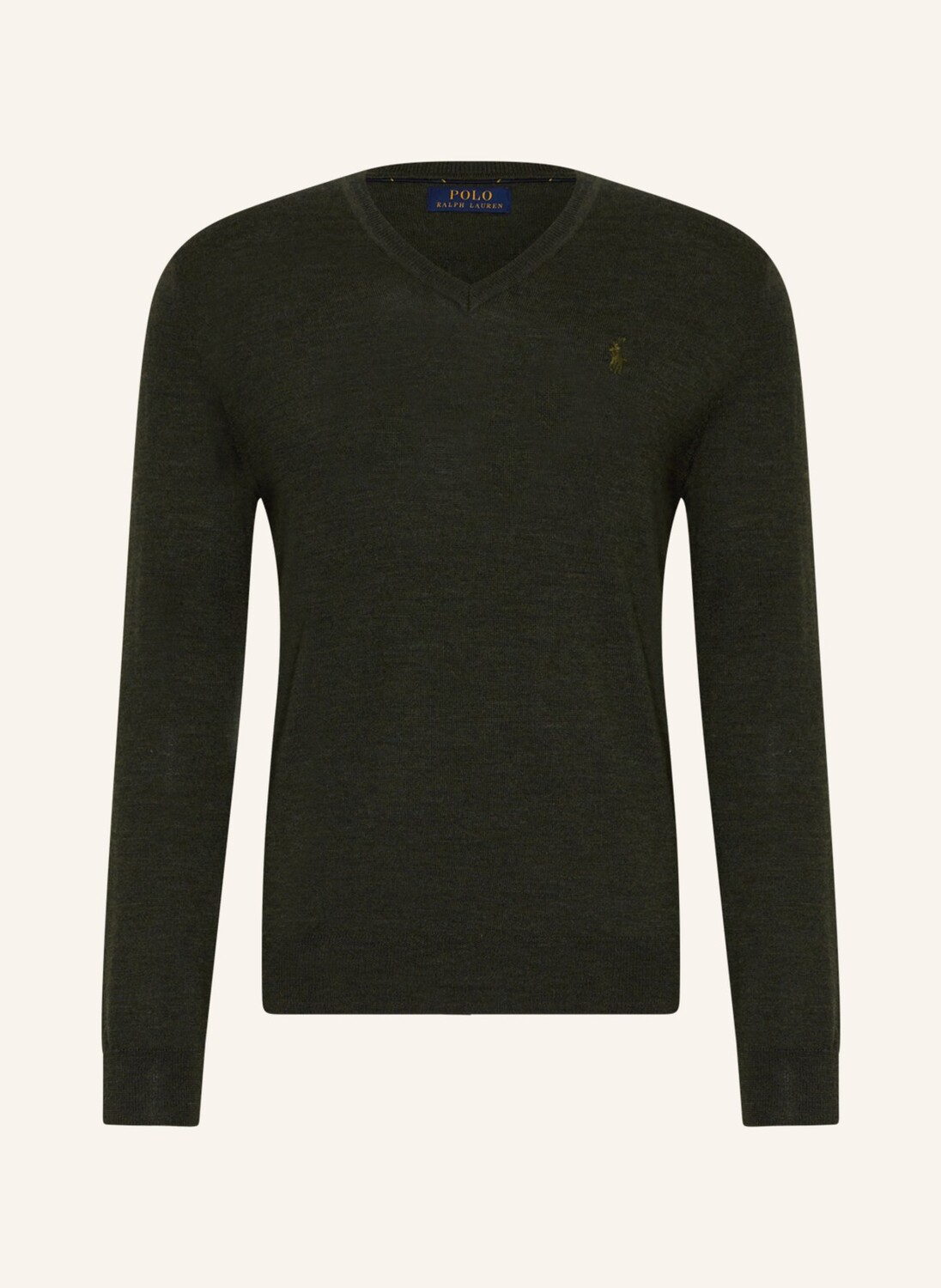 

Свитер POLO RALPH LAUREN aus Merinowolle, оливковый, Зеленый