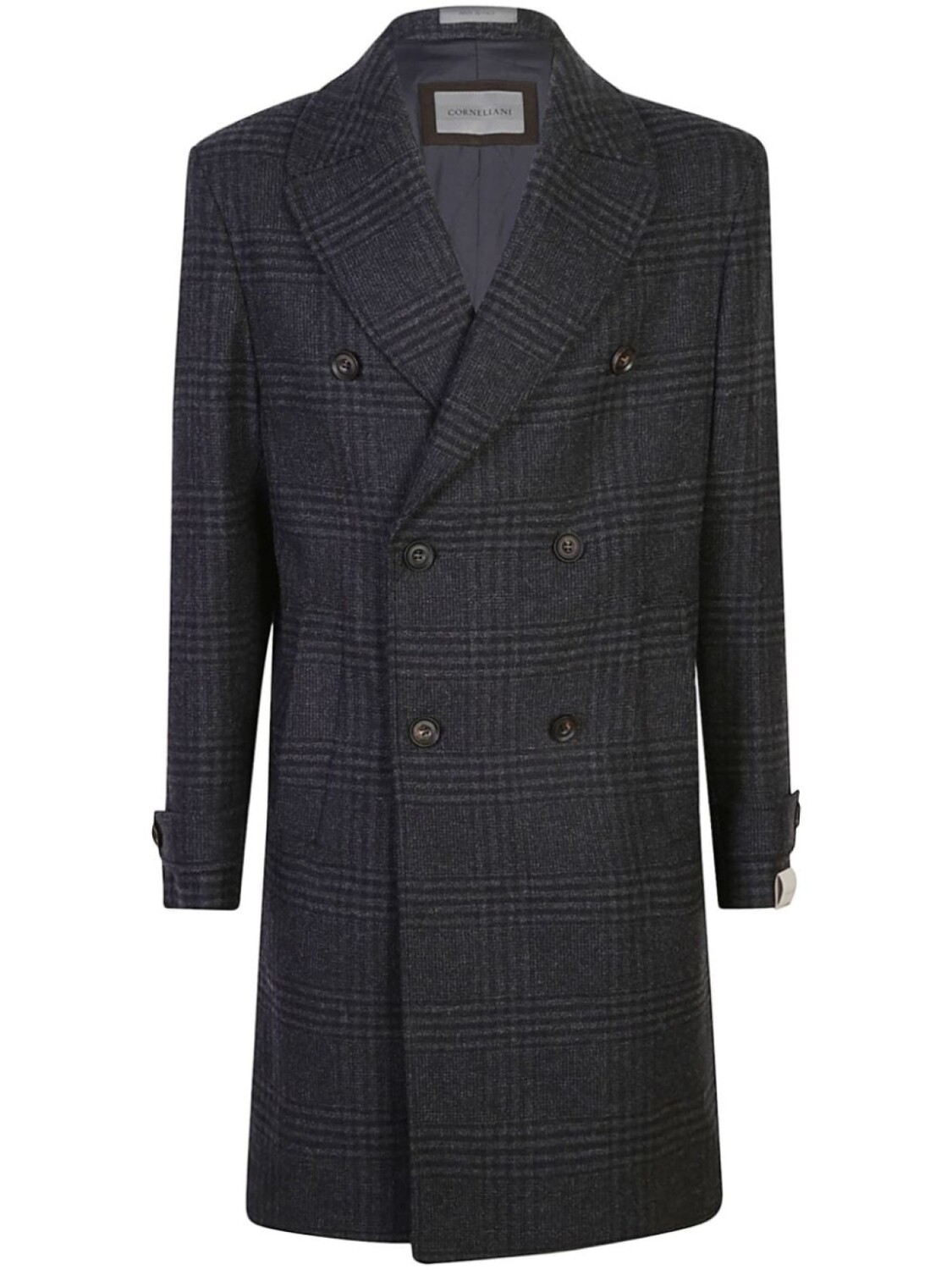 

Двубортное пальто Corneliani, серый