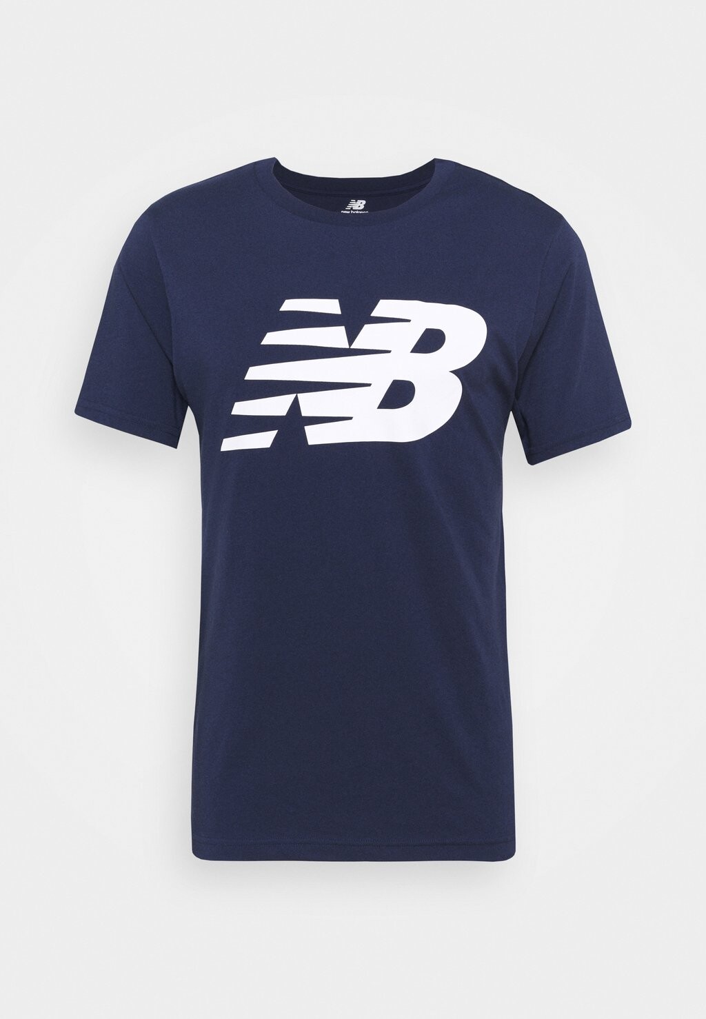 

Футболка с принтом New Balance, темно-синий