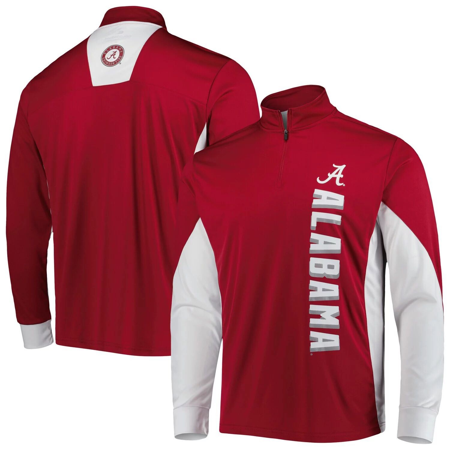 

Мужская ветровка с молнией без четверти Crimson Alabama Crimson Tide Bart Colosseum