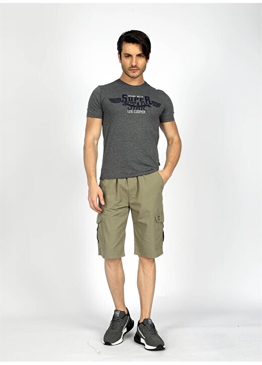 

Мужские шорты Regular Fit цвета хаки 242 LCM 221013 NEWSO KHAKI Lee Cooper, хаки