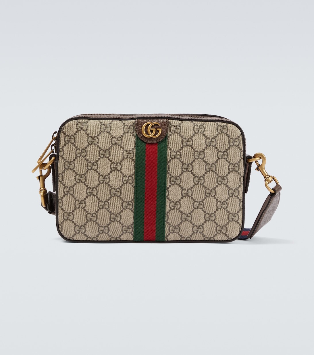 

Сумка на плечо Ophidia из парусины Gucci, бежевый