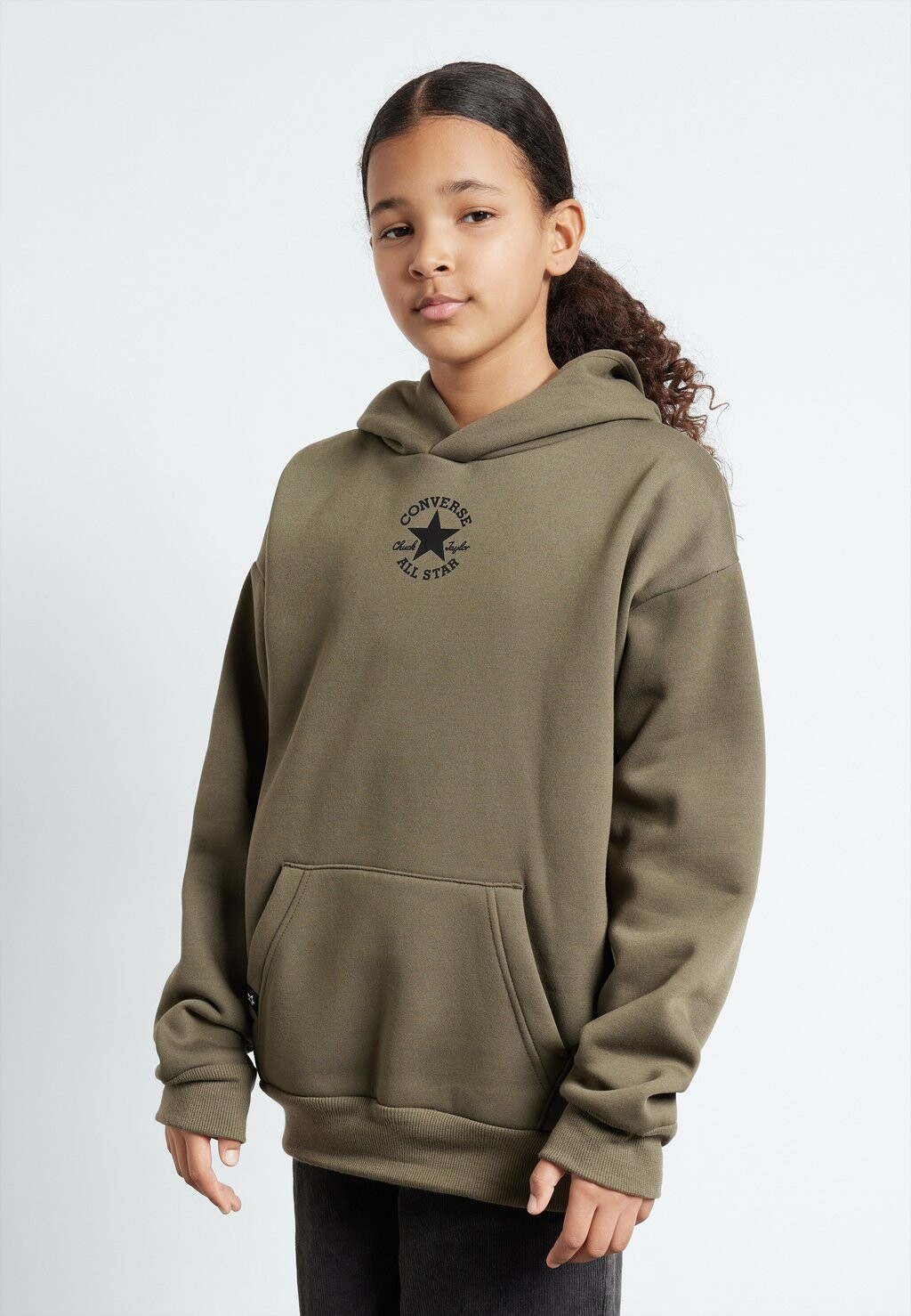 

Толстовка SUSTAINABLE CORE HOODIE UNISEX Converse, цвет utility