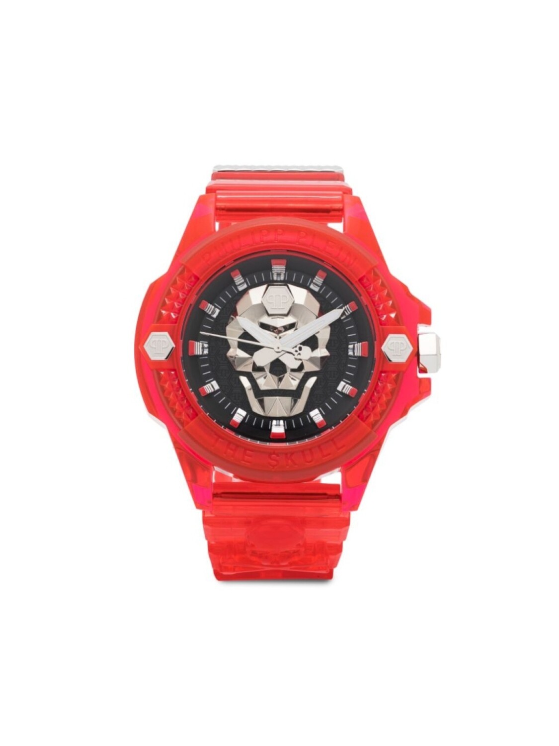 

Philipp Plein наручные часы The $kull Tech Edit 44 мм, черный