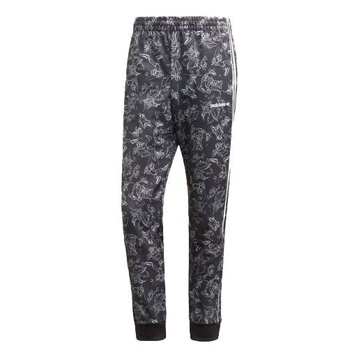 

Спортивные штаны adidas x Disney Goofy Sst Tp Crossover Printing Sports Pants Black, черный
